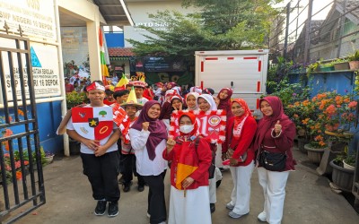 Semarak HUT ke-81 RI, Karnaval dan Aneka Lomba Meriahkan SMPN 16 Depok